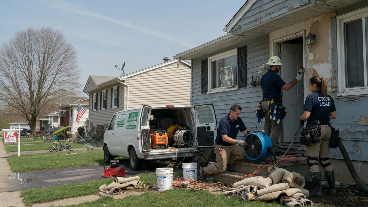 Flood Cleanup in Fairfax, CA near me